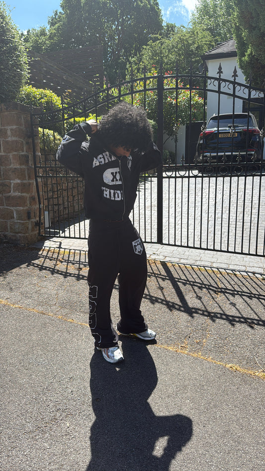 DAY 2 DAY ZIP HOODIE - BLACK