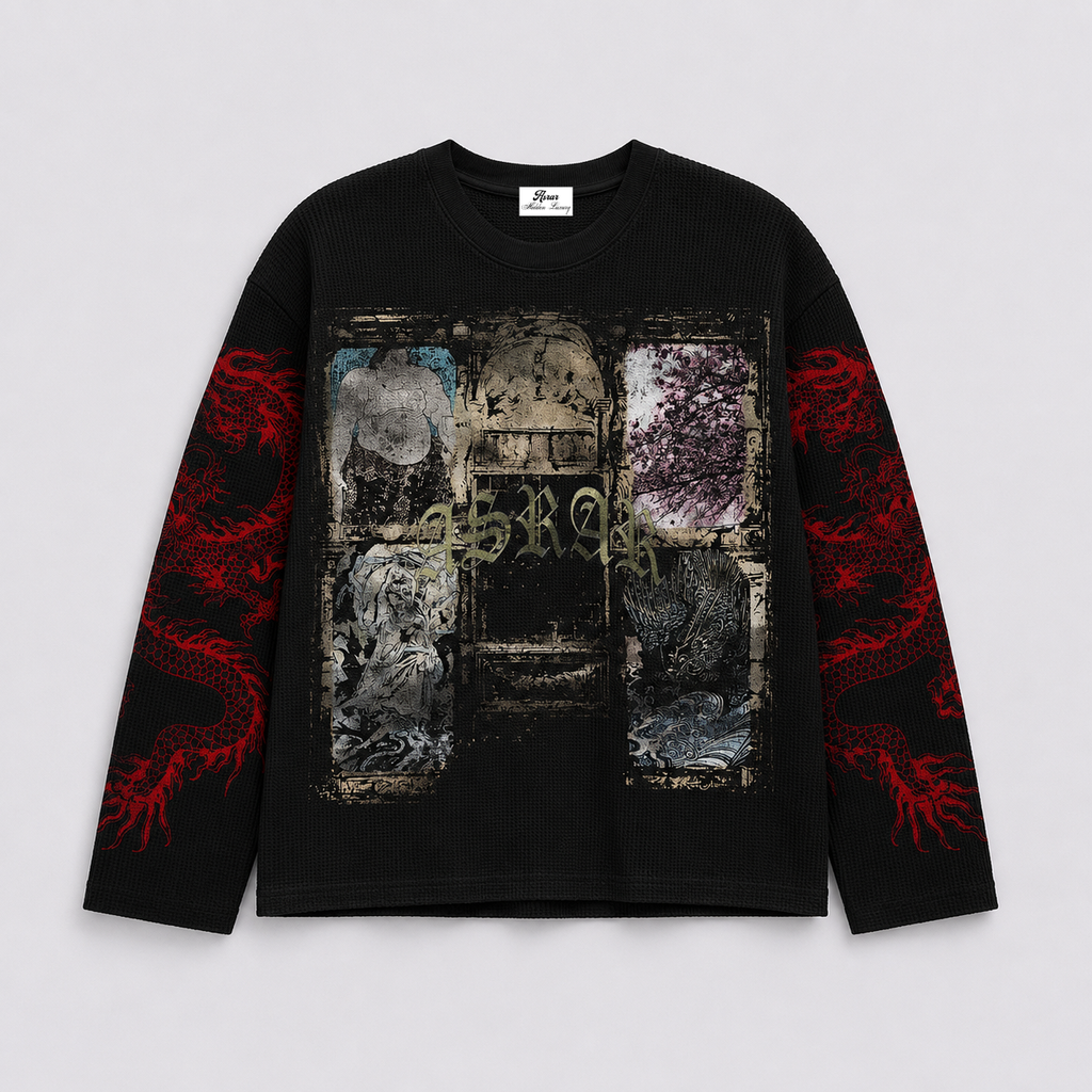 DRAGON WAFFLE KNIT