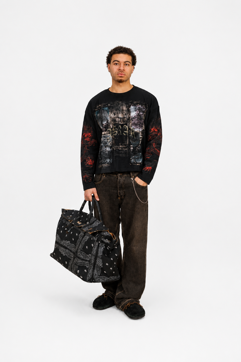 DRAGON WAFFLE KNIT