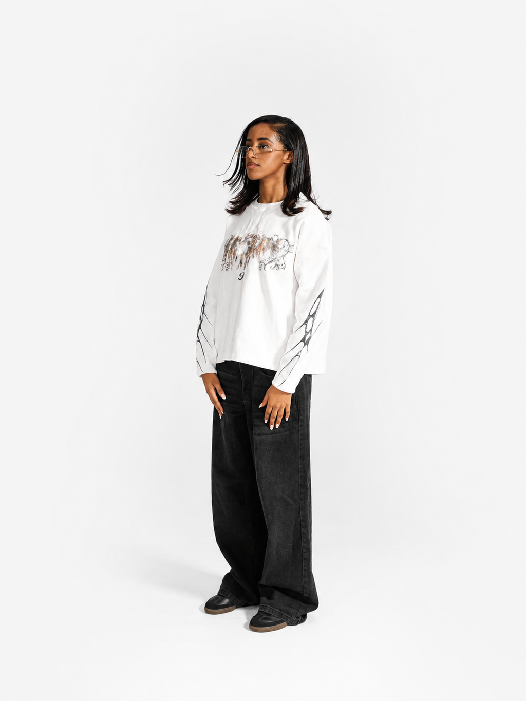 SAMT WAFFLE KNIT - IVORY