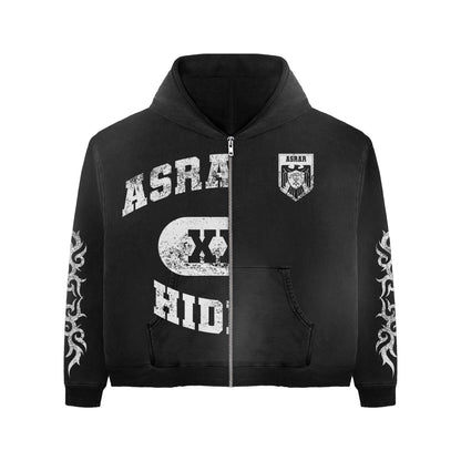 DAY 2 DAY ZIP HOODIE - BLACK