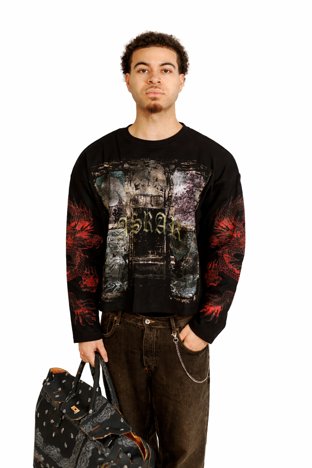 DRAGON WAFFLE KNIT